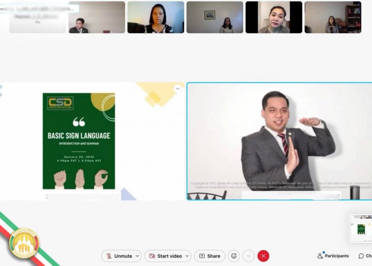 OTTAWA, CANADA Basic Sign Language Seminar