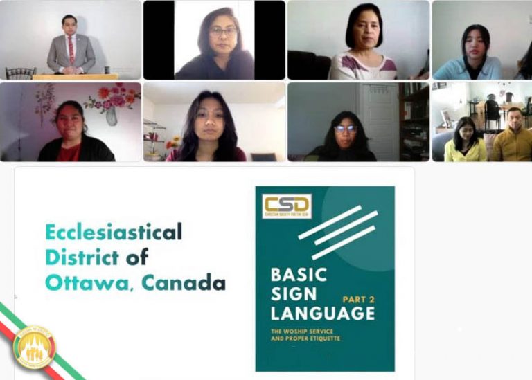 OTTAWA, CANADA Basic Sign Language Seminar Part 2